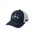 Star Cap - Navy Blue / White