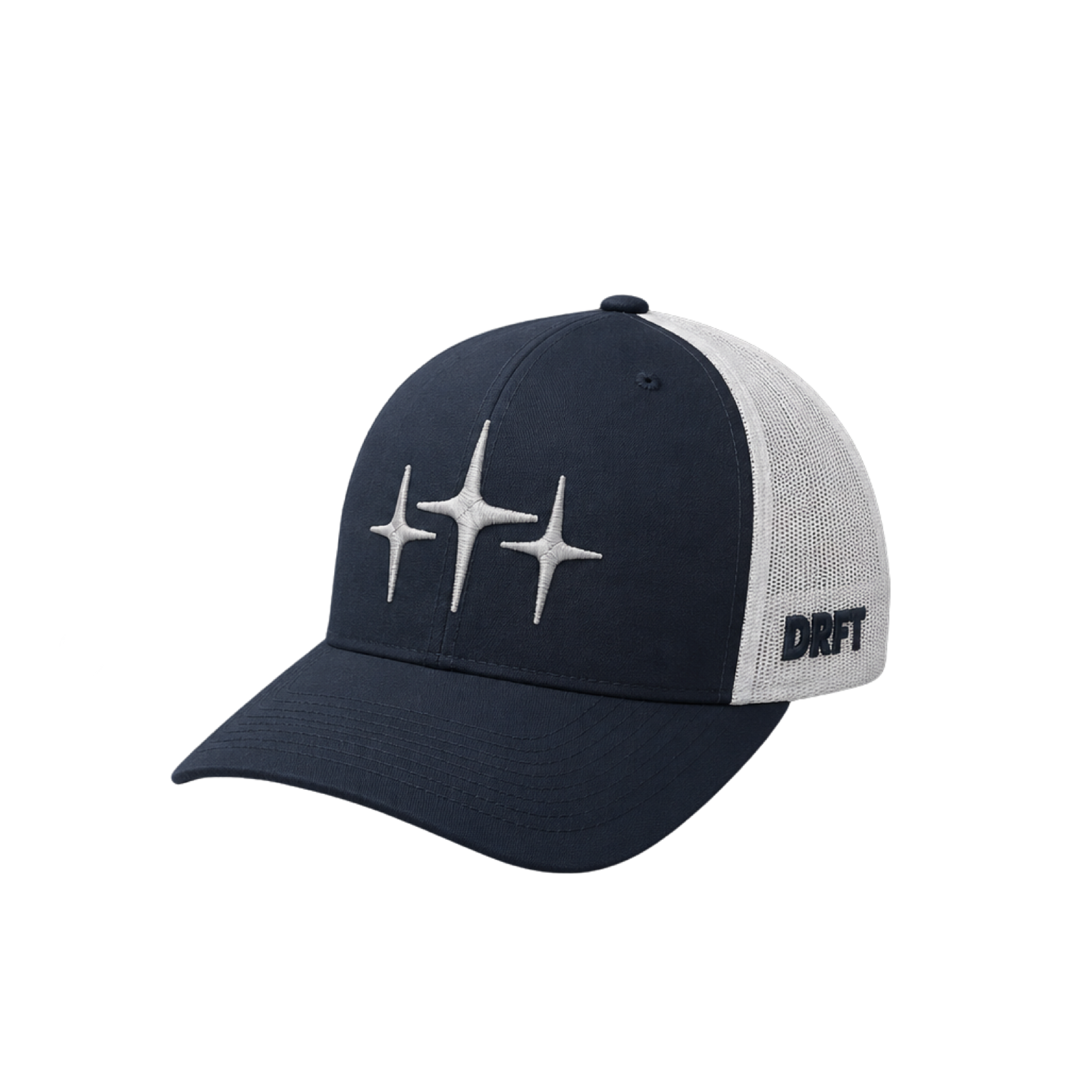 Star Cap - Navy Blue / White