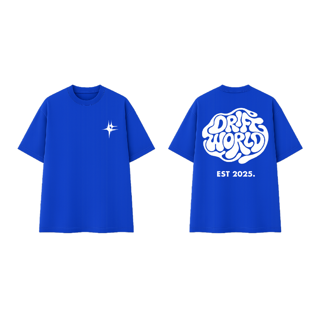 Box Tee - Cobalt Blue