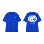 Box Tee - Cobalt Blue