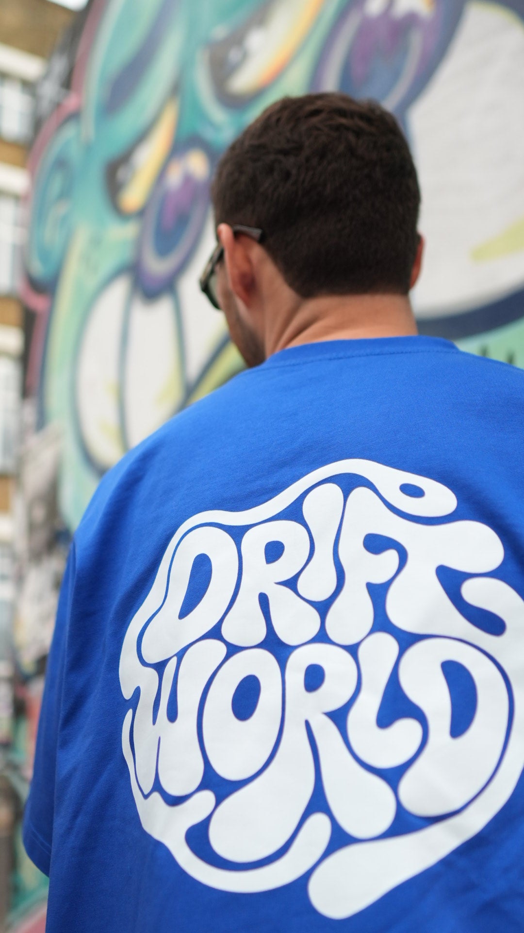 Box Tee - Cobalt Blue
