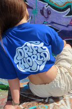 Box Tee - Cobalt Blue