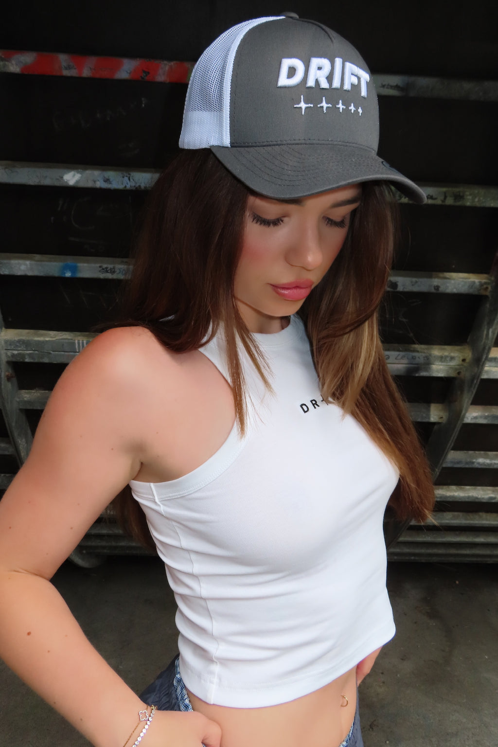 DRIFT Cap - Grey / White