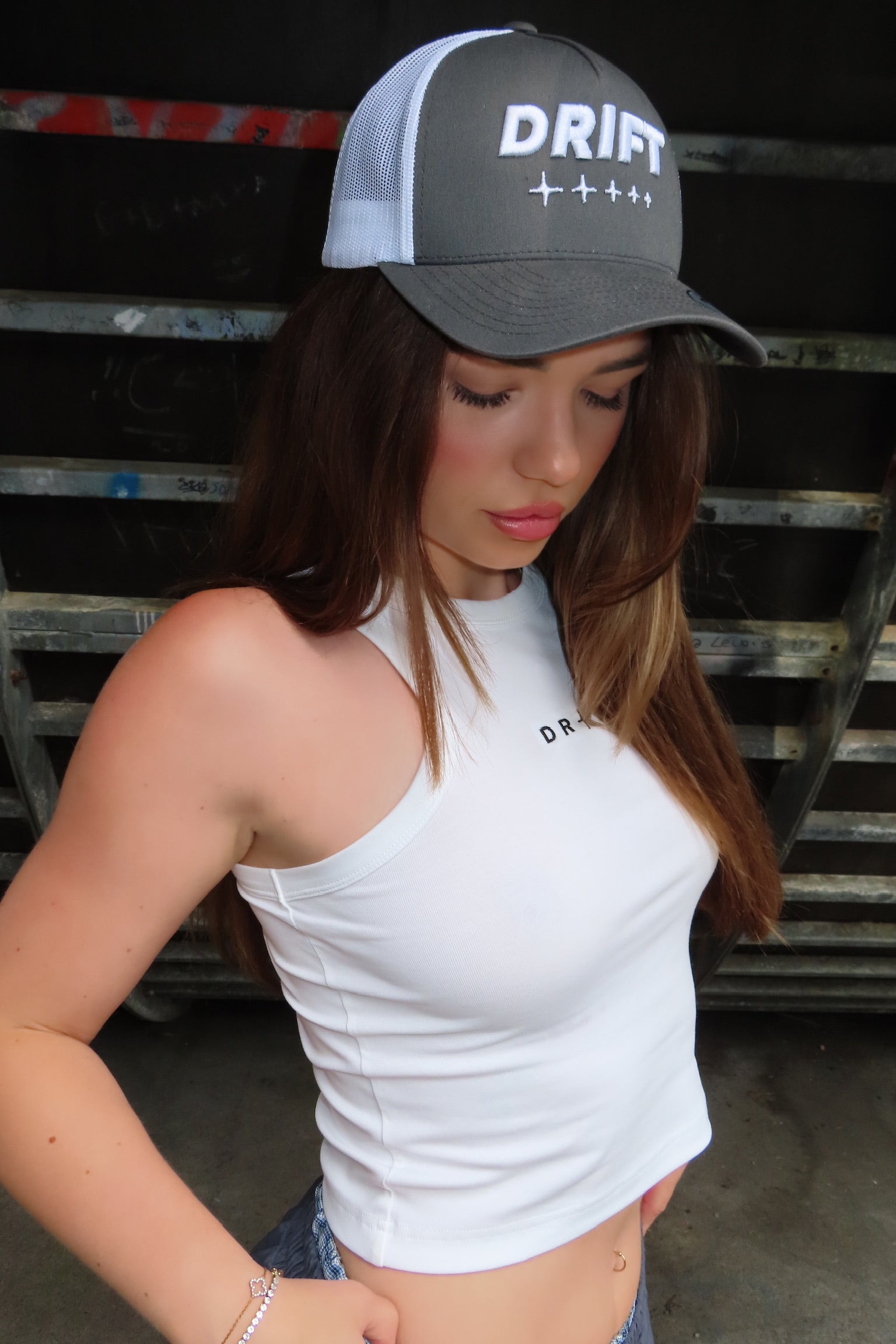 DRIFT Cap - Grey / White